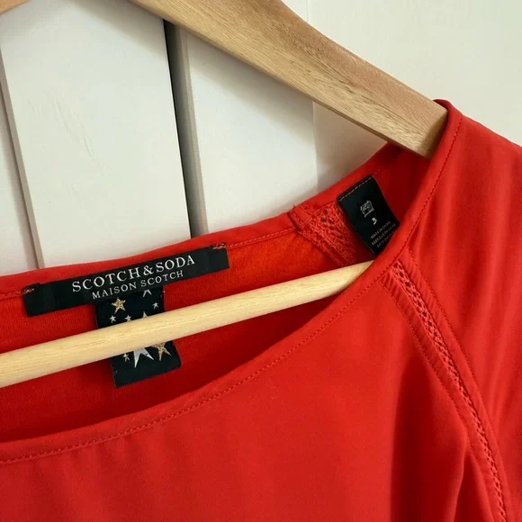 Scotch & Soda red blouse - Picture 4 of 4
